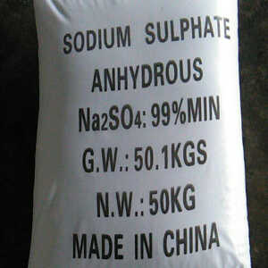 Sodium Sulphate Anhydrous 99%, 25kg