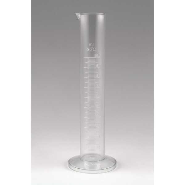 Measuring Cylinder, Round  Base, Plastic
