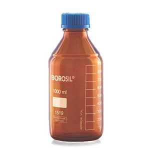 Reagent Bottles, Amber Glass.