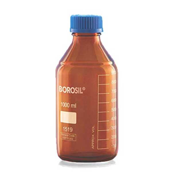 Reagent Bottles, Amber Glass.