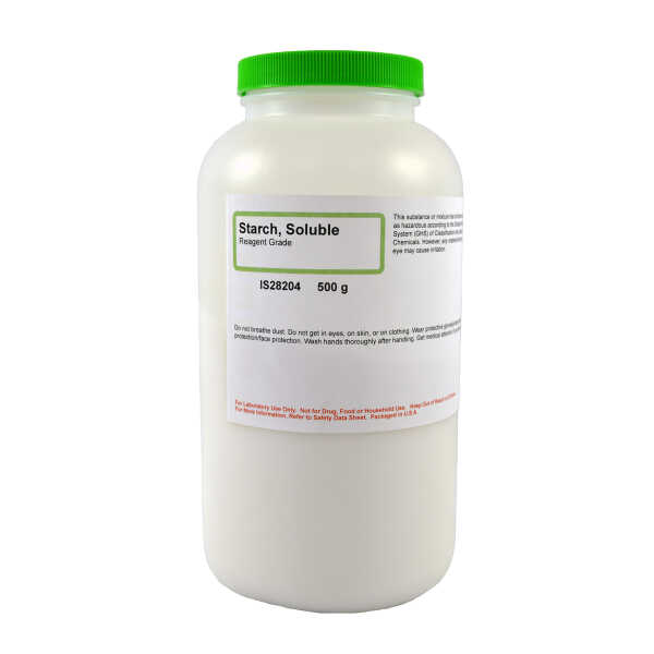 Soluble Starch  ( C6H10O5)n 500g AR