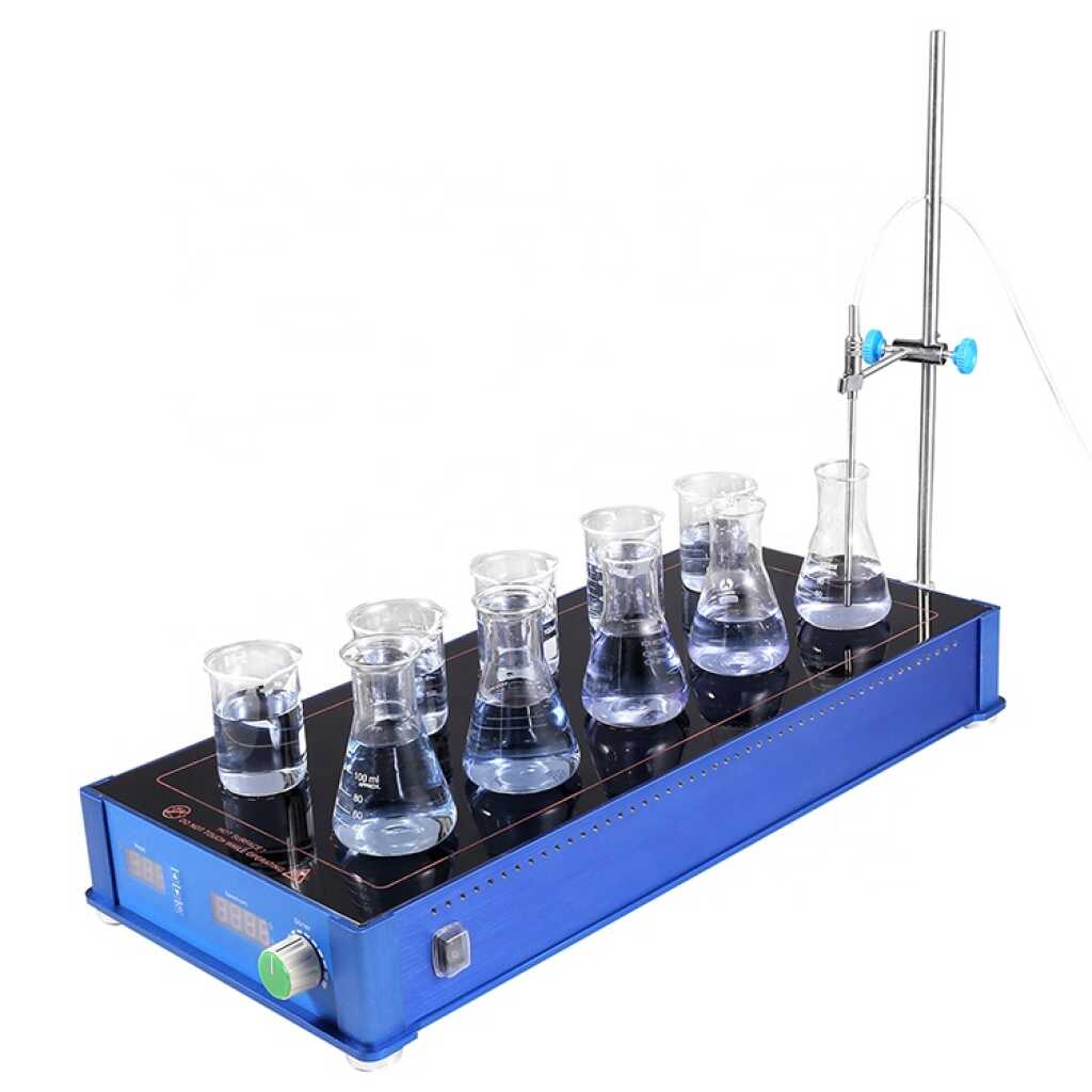 Multi Position Strirrer Laboratory Magnetic Stirrer – Multi Position - Love Science