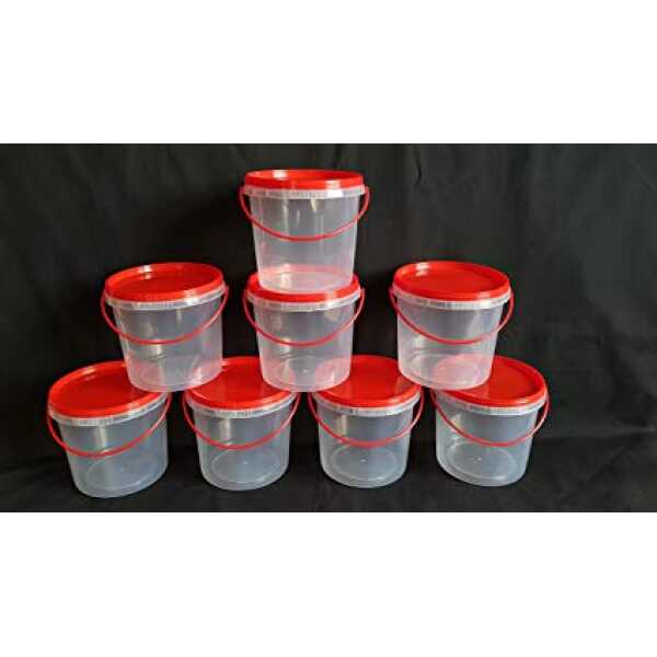 Buckets -white with Lid 5 Lt* - Image 2
