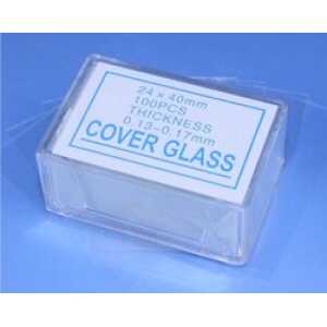 Coverslips 24 x 40 mm