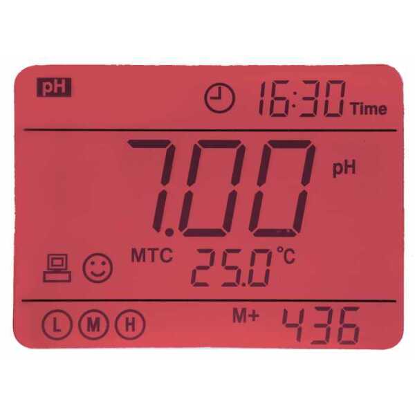 pH 70+ DHS Complete portable pH meter + elec. 201T with ATC - Image 7