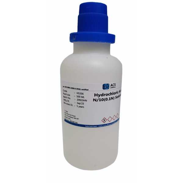 Hydrochloric Acid 0.10N in Ethanol