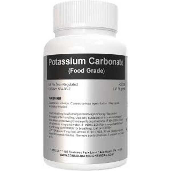 Potassium  Carbonate Anhydrous CP  1 Kg