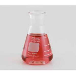 Erlenmeyer Flask, 25ml Narrow Neck(Conical Flask)*