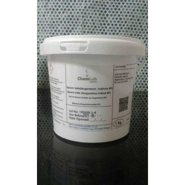 Epsom Salts (Magnesium Sulphate) Tech Grade